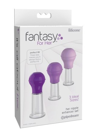 Her Nipple Enhancer Set Purple Pipedream
