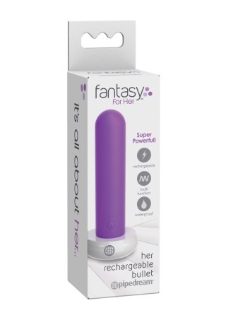 Her Rechargeable Bullet Purple Pipedream
