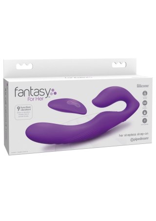 Her Strapless Strap-On Purple Pipedream