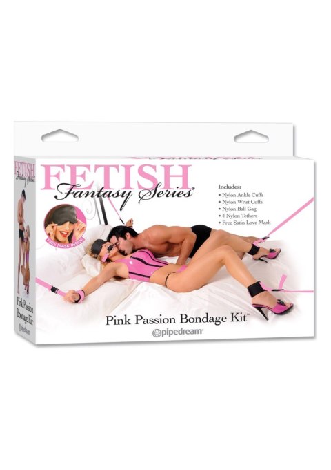 Pink Passion Bondage Kit Pink Pipedream Pink Passion Bondage Kit Pink Pipedream