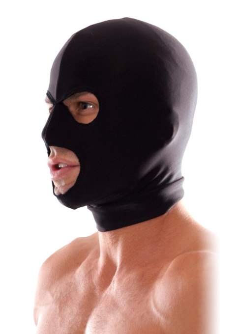 Spandex 3 Hole Hood Black Pipedream Spandex 3 Hole Hood Black Pipedream