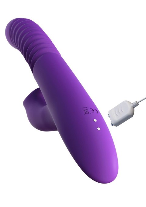 Thrusting Clit Stimulate-Her Purple Pipedream Thrusting Clit Stimulate-Her Purple Pipedream