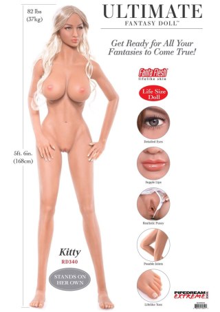 Ultimate Fantasy Dolls Kitty Light skin tone Pipedream