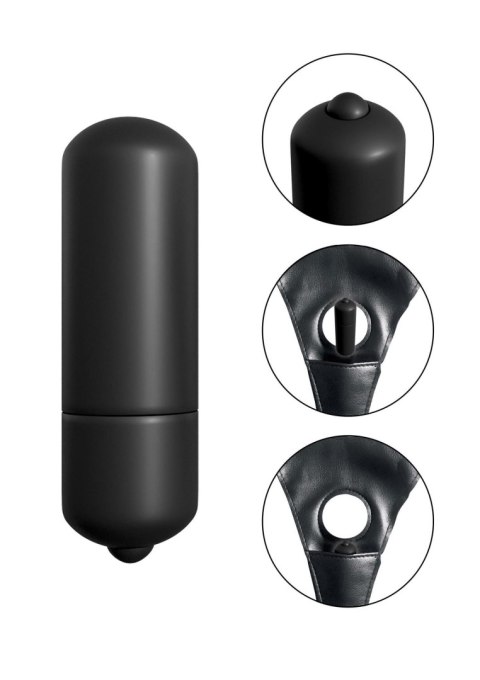 Vibrating Strap-On For Him Black Pipedream Vibrating Strap-On For Him Black Pipedream