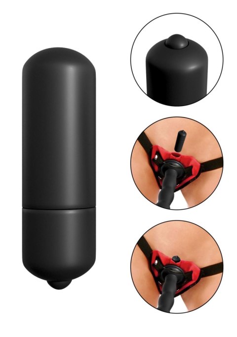 Vibrating Strap-On Red Pipedream
