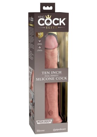 10 Inch 2Density Silicone Cock Light skin tone Pipedream