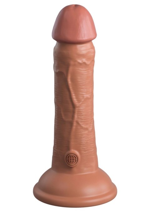 6 Inch 2Density Vibe Cock Caramel skin tone Pipedream