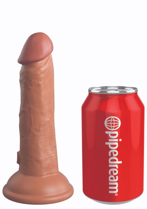 6 Inch 2Density Vibe Cock Caramel skin tone Pipedream