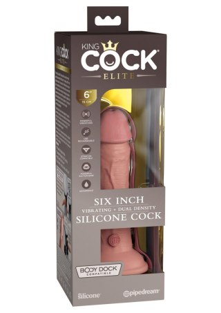 6 Inch 2Density Vibe Cock Light skin tone Pipedream