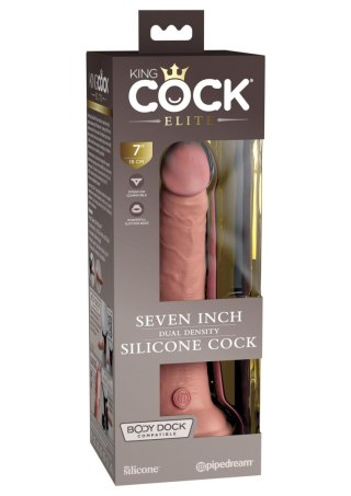 7 Inch 2Density Silicone Cock Light skin tone Pipedream