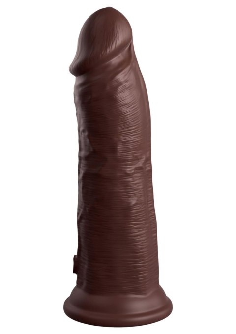 8 Inch 2Density Silicone Cock Brown skin tone Pipedream