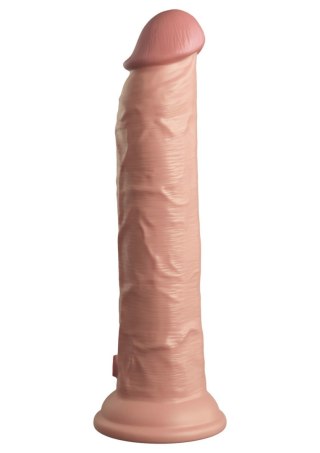 9 Inch 2Density Vibrating Cock Light skin tone Pipedream