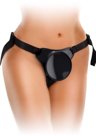 Beginners Body Dock Harness Black Pipedream