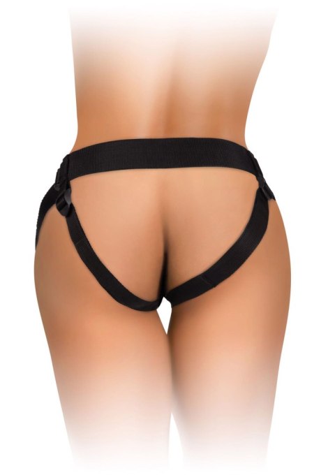 Beginners Body Dock Harness Black Pipedream
