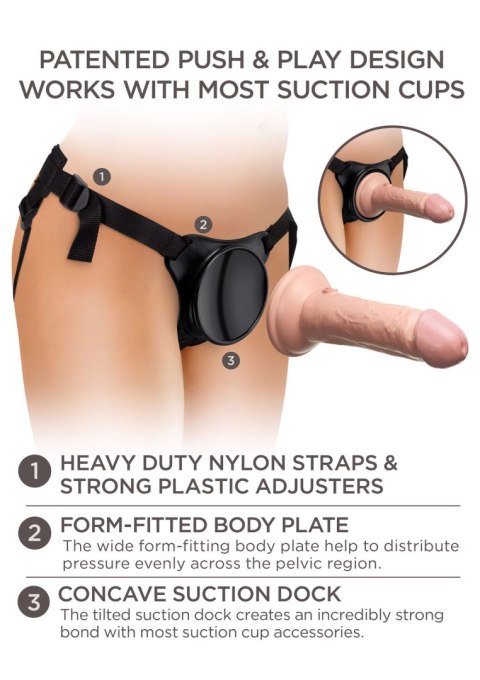 Beginners Silic. Body Dock Kit Black Pipedream