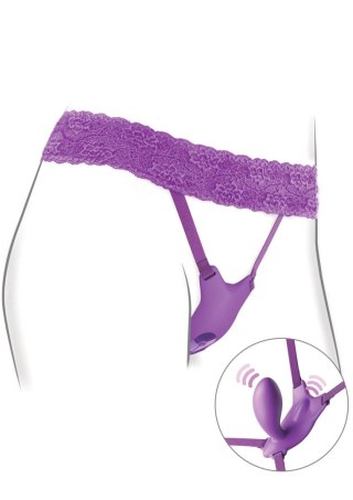 G-Spot Butterfly Strap-On Purple Pipedream