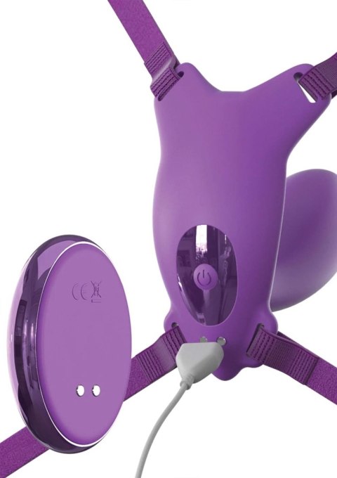 G-Spot Butterfly Strap-On Purple Pipedream G-Spot Butterfly Strap-On Purple Pipedream