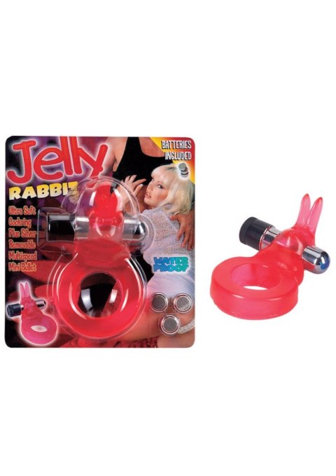 Jelly Rabbit Cockring Red Seven Creations Jelly Rabbit Cockring Red Seven Creations