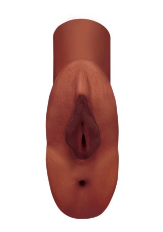 Perfect Pussy Double Stroker Brown skin tone Pipedream