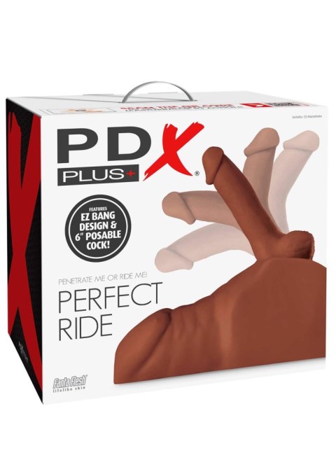 Perfect Ride Brown skin tone Pipedream Perfect Ride Brown skin tone Pipedream