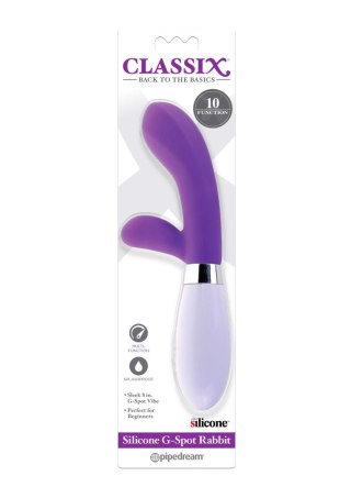 Silicone G-Spot Rabbit Purple Pipedream