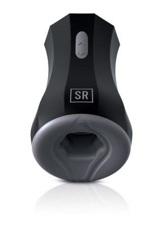 Silicone Twin Turbo Stroker Black Pipedream