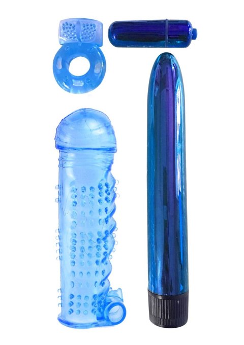 Ultimate Pleasure Couples Kit Blue Pipedream Ultimate Pleasure Couples Kit Blue Pipedream