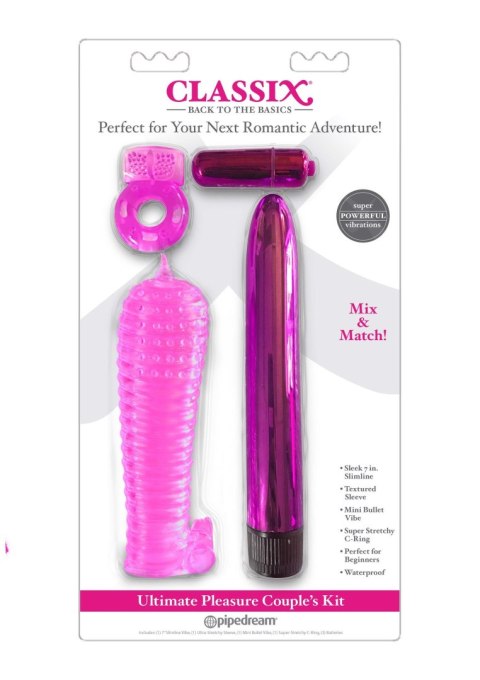 Ultimate Pleasure Couples Kit Pink Pipedream Ultimate Pleasure Couples Kit Pink Pipedream