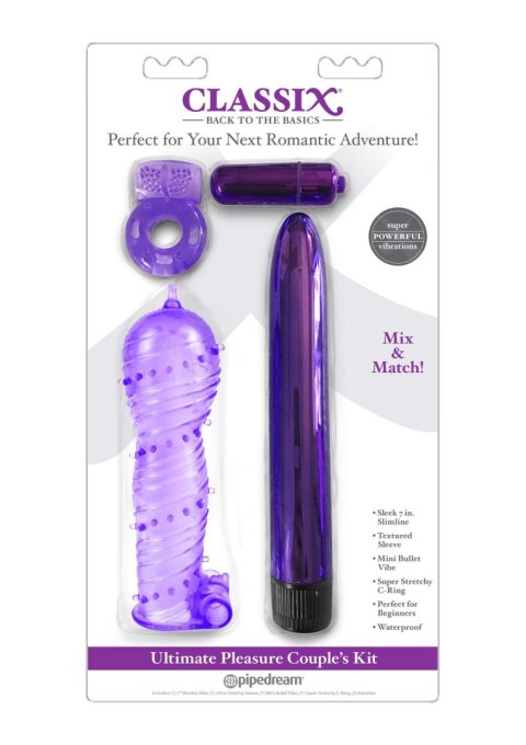 Ultimate Pleasure Couples Kit Purple Pipedream Ultimate Pleasure Couples Kit Purple Pipedream