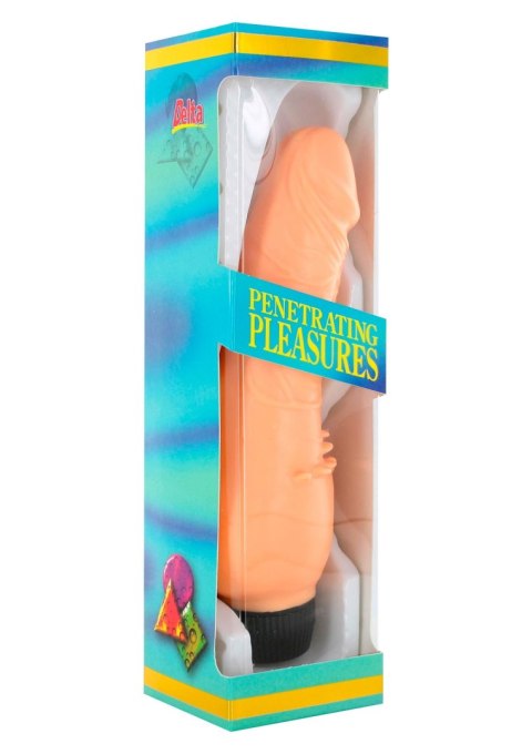 Vinyl P-Shape Vibrator No.1 Light skin tone Seven Creations Vinyl P-Shape Vibrator No.1 Light skin tone Seven Creations