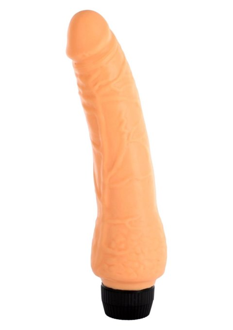 Vinyl P-Shape Vibrator No.2 Light skin tone Seven Creations Vinyl P-Shape Vibrator No.2 Light skin tone Seven Creations