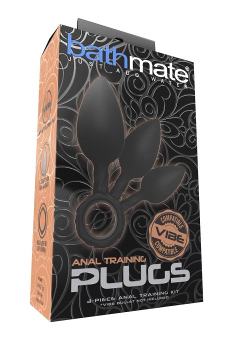 Anal Training Plugs Black Bathmate Anal Training Plugs Black Bathmate