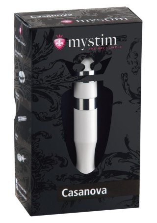 Mystim Casanova Unisex Dildo White MyStim