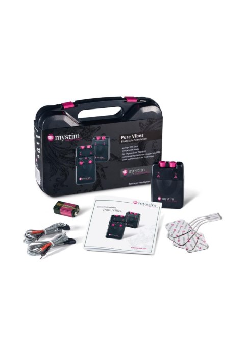Mystim Tens Unit 3F Pure Vibes Black MyStim Mystim Tens Unit 3F Pure Vibes Black MyStim