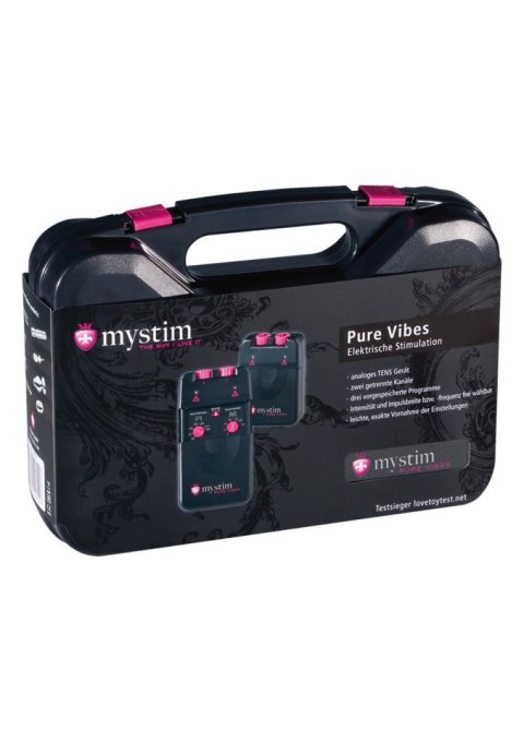 Mystim Tens Unit 3F Pure Vibes Black MyStim Mystim Tens Unit 3F Pure Vibes Black MyStim