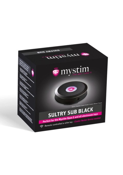 Sultry Subs Receiver Channel 3 Black MyStim Sultry Subs Receiver Channel 3 Black MyStim
