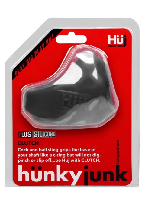 Clutch Cock & Ball Sling Black Hunkyjunk Clutch Cock & Ball Sling Black Hunkyjunk