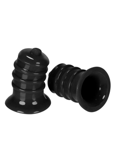 Elong Nipple Suckers Black Hunkyjunk Elong Nipple Suckers Black Hunkyjunk
