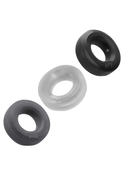 Huj3 Cockring 3 pack Ice Hunkyjunk Huj3 Cockring 3 pack Ice Hunkyjunk