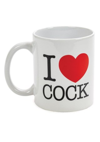 I Love Cock Mug Black Spencer & Fleetwood