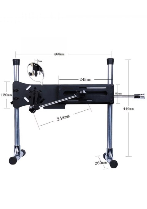 Premium 1 Fuck Machine 2.0 Black HiSmith Premium 1 Fuck Machine 2.0 Black HiSmith