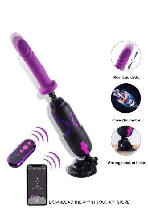 Premium Travel FuckMachine 2.0 Purple HiSmith