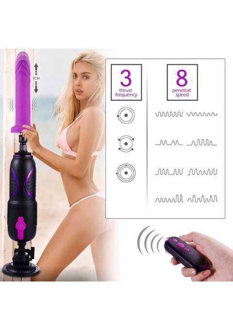 Premium Travel FuckMachine 2.0 Purple HiSmith