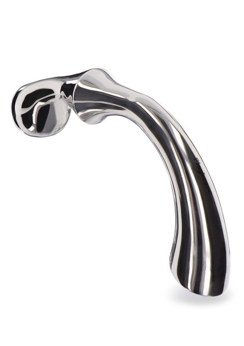 Ribbed Pleasure Steel Wand Silver PLAYHOUSE