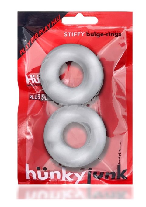 Stiffy 2-pack bulge Cockrings Transparent Hunkyjunk Stiffy 2-pack bulge Cockrings Transparent Hunkyjunk