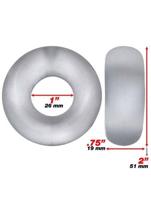 Stiffy 2-pack bulge Cockrings Transparent Hunkyjunk Stiffy 2-pack bulge Cockrings Transparent Hunkyjunk