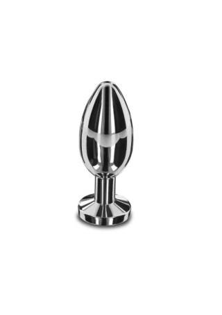 Weighted Steel Butt Plug - L Silver PLAYHOUSE