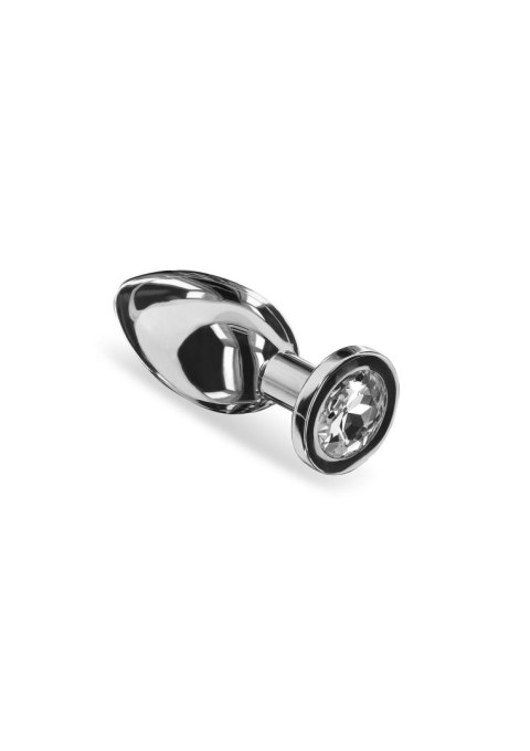 Weighted Steel Butt Plug - L Silver PLAYHOUSE
