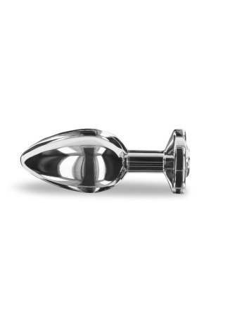 Weighted Steel Butt Plug - M Silver PLAYHOUSE