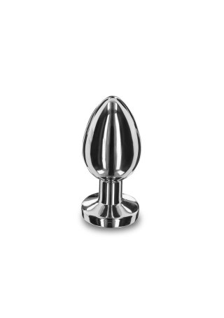 Weighted Steel Butt Plug - S Silver PLAYHOUSE
